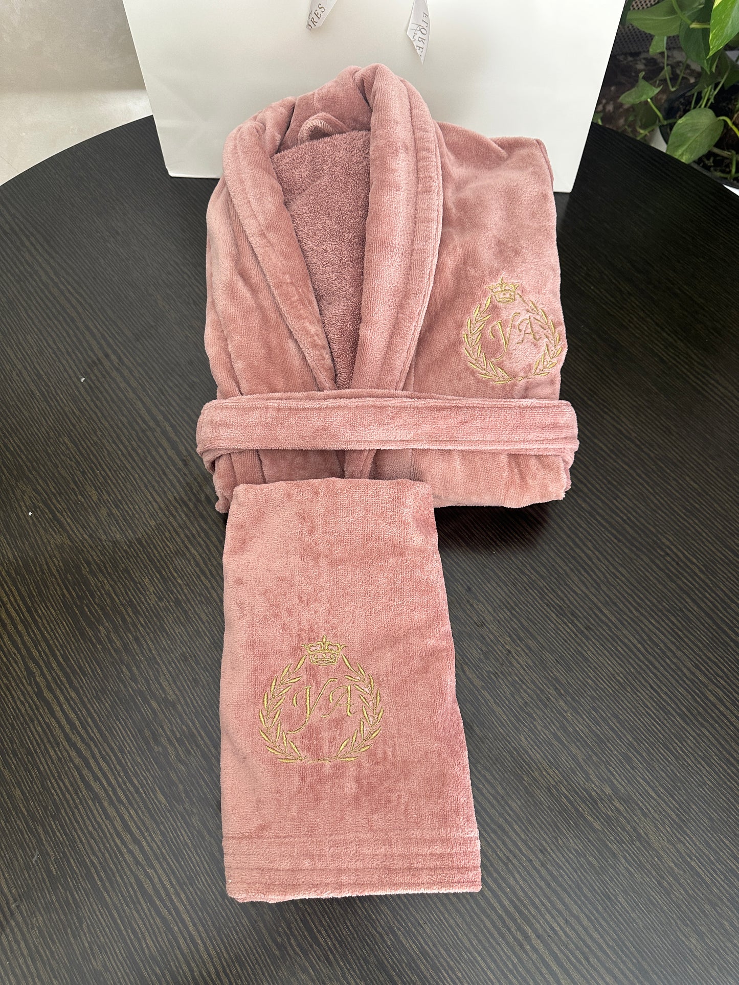 Peignoir personnalisé