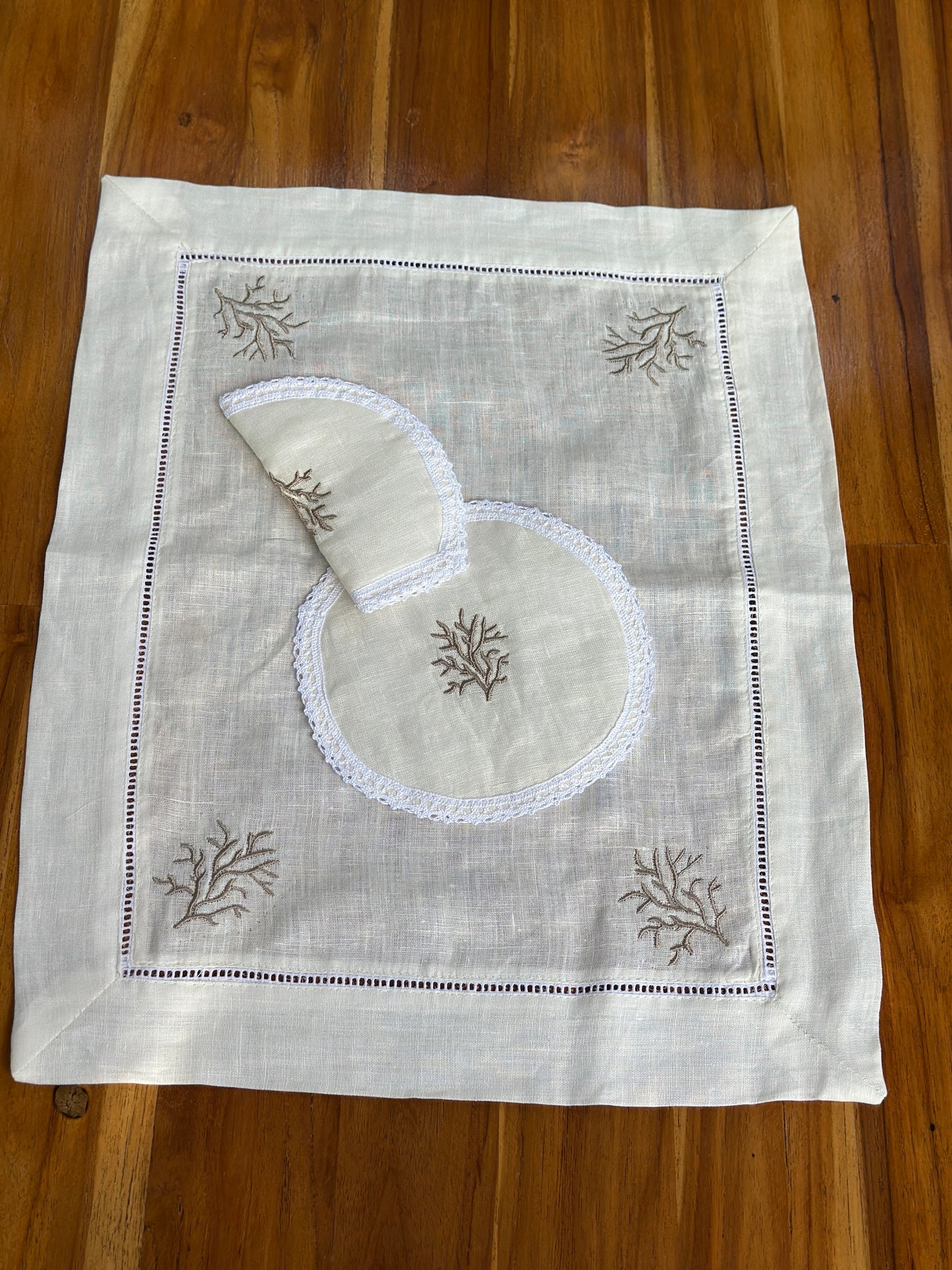 Fond de plateau , Sous & Porte théière